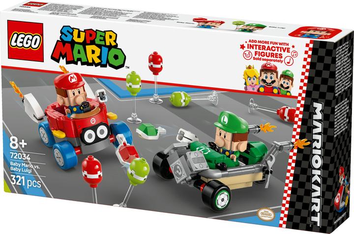 Image du produit LEGO Mario Kart - Baby Mario vs Baby Luigi (72034, LEGO Super Mario)