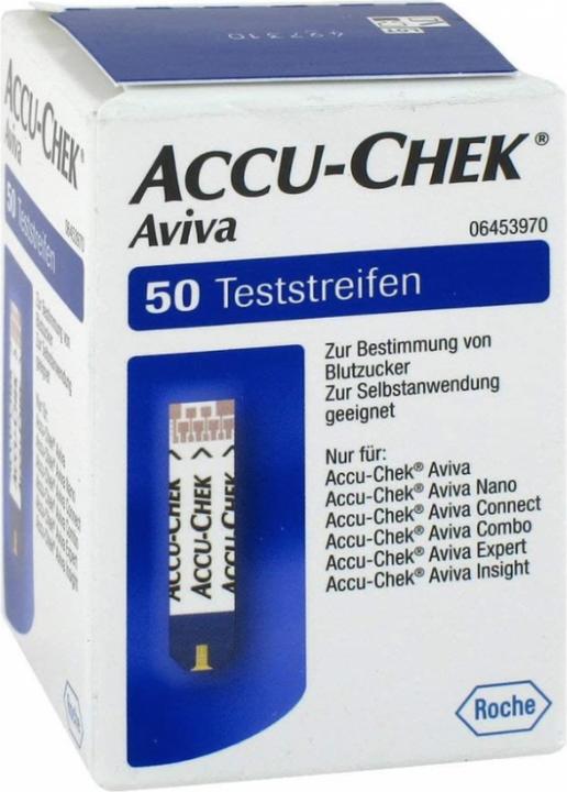 Actual product image Accu-Chek PI-APS) Aviva test strips (50 pcs) (Test strips)