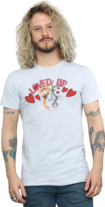 Immagine prodotto Looney Tunes Bugs Bunny And Lola Valentine's Day Loved Up Maglietta Uomo (3XL)