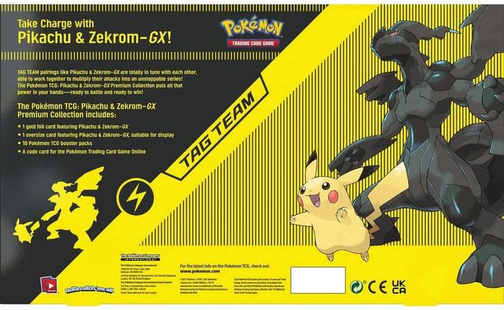 Actual product image Pokémon Pikachu & Zekrom-GX Premium Collection Box (English, Box Set & Collection)