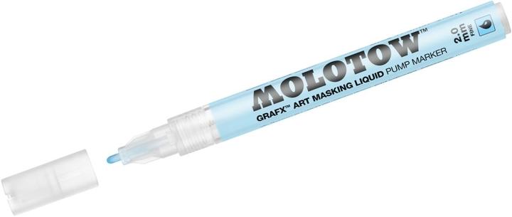 Produktbild Molotow Masking Liquid Pumpmarker (Blau, 2 mm, 1 x)