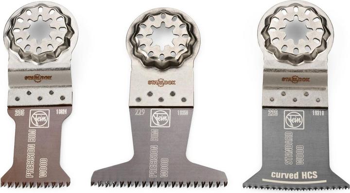 Produktbild Fein Tauchsägeblatt E-Cut Combo Starlock Wood, 3-teilig