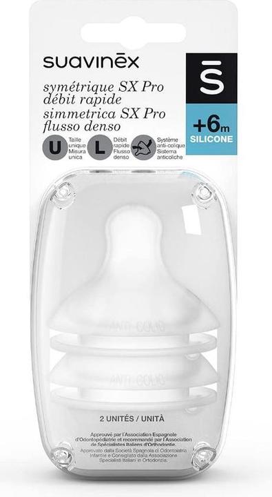 Produktbild Suavinex Silikonsauger SX Pro 2er Pack Sauger L