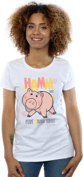 Immagine prodotto Disney Toy Story 4 Hamm The Piggy Bank Maglietta Donna (XXL)