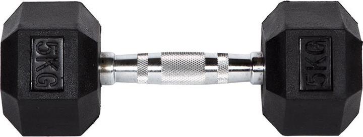 Fitcom Hex Dumbbell 5 kg (1 x 5 kg)