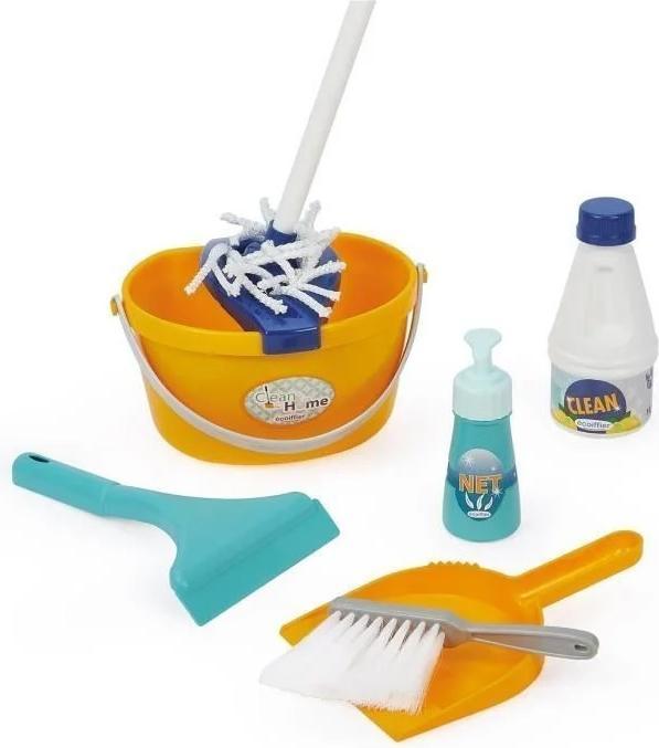 Actual product image Ecoiffier Clean Home cleaning trolley with hoover