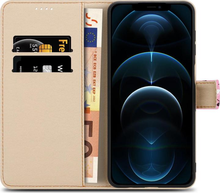Produktbild Cadorabo Book Hülle mit Print (Apple iPhone 12 Pro Max)