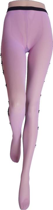 Actual product image Levee Fashion bicolour tights, colour 399 black-pink, size 40-42 (40 - 42)