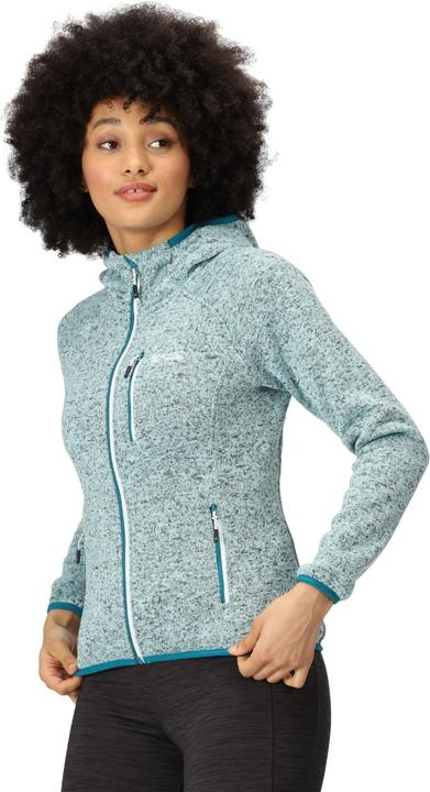 Actual product image Regatta Womens/Ladies Newhill Marl Hooded Fleece Jacket (40 D)