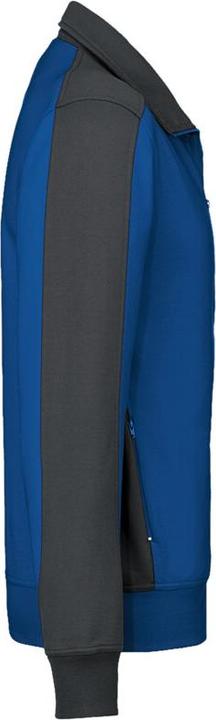Image du produit Hakro Veste sweat Contrast Perf bleu royal/anthracite Gr.5XL (5XL)