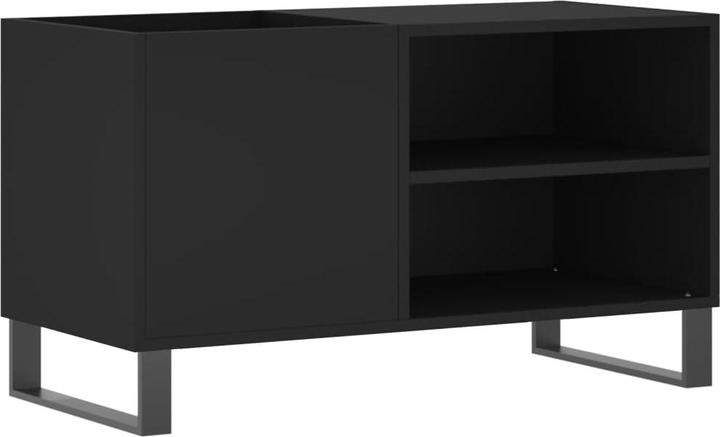 Produktbild VidaXL Plattenschrank Schwarz 85x38x48 cm Holzwerkstoff, Farbe