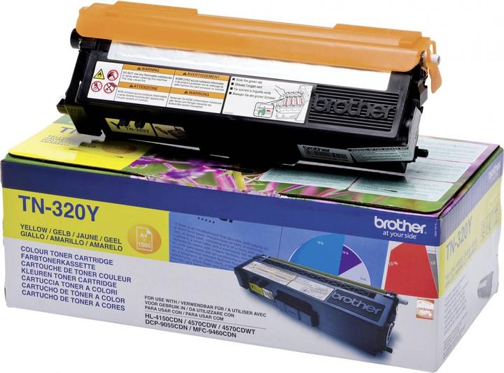 Actual product image Brother Tn-320y (Y)