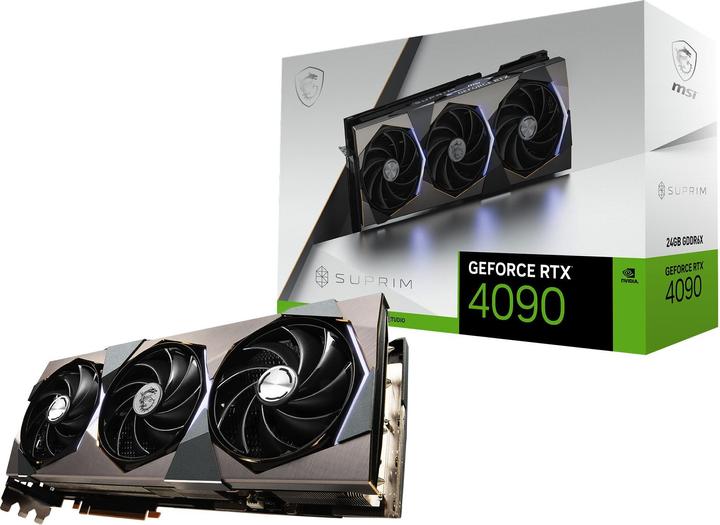 Actual product image MSI GeForce RTX 4090 SUPRIM X 24G (24 GB)