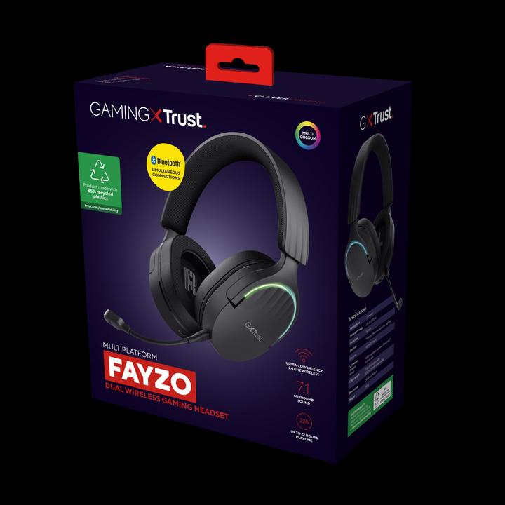 Actual product image Trust GXT 491 Fayzo (Wireless, Cable)