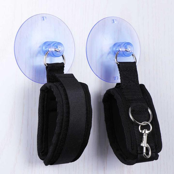 Actual product image Ohmama Fetish Suckers Wrist Holders