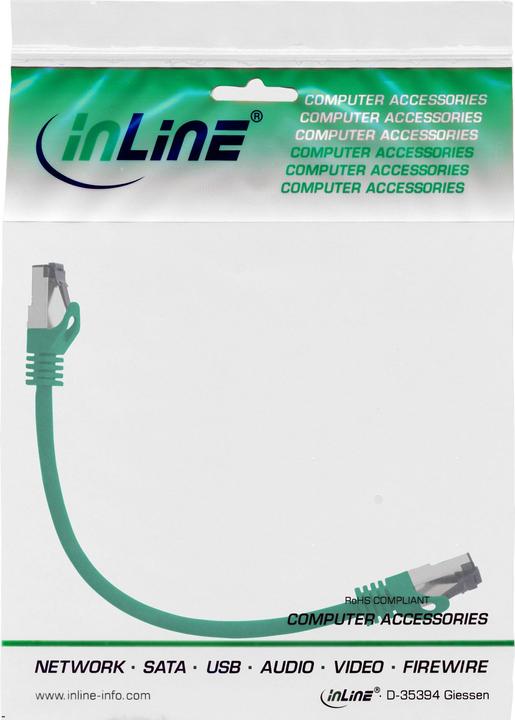 Immagine prodotto InLine Cavo patch (S/FTP, CAT8.1, 0.25 m)