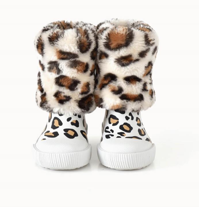 Actual product image Boxbo Rain boots faux fur Leon Flocon (27)