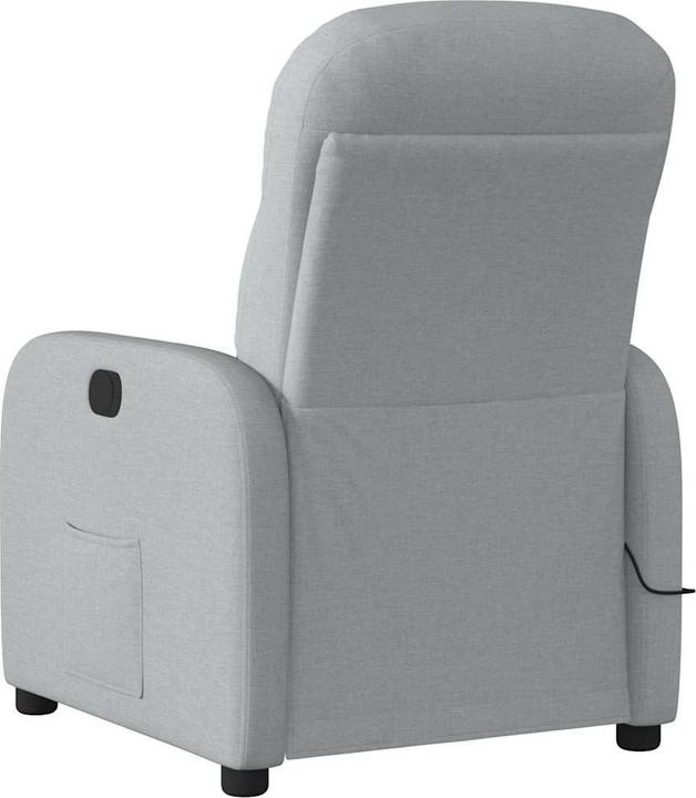 Produktbild VidaXL Massagesessel Hellgrau Stoff