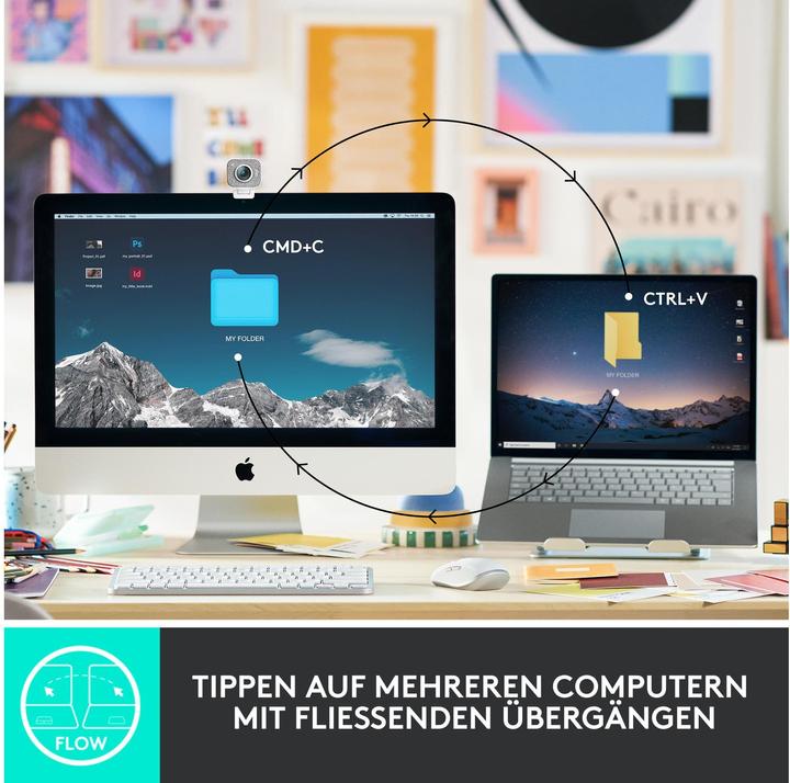 Image du produit Logitech MX Keys Mini Business (CH, Sans fil)