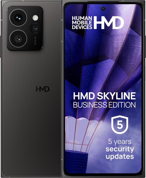 Immagine prodotto Nokia HMD Skyline Business Edition (128 GB, Nero ritorto, 6.54", SIM + eSIM, 108 Mpx, 5G)