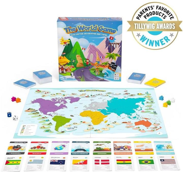 Produktbild The World Game Das lustige Geographie-Brettspiel (Deutsch)