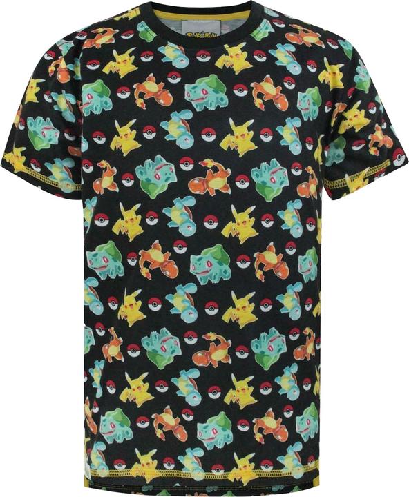 Actual product image Pokémon Boys Starters Sublimated T-Shirt (146, 152)