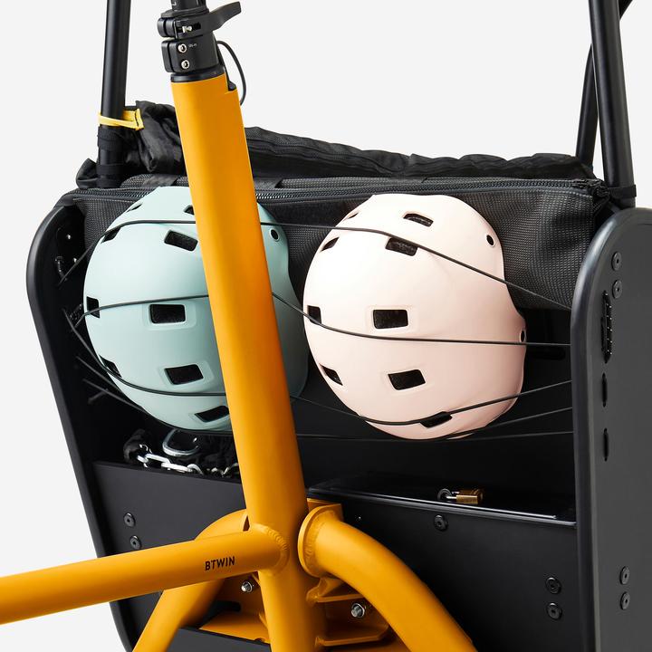 Produktbild Btwin E-Lastenfahrrad Cargobike Long John F900E Family gelb