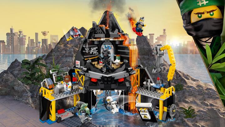 Produktbild LEGO Ninjago Garmadons Vulkanversteck (70631, LEGO Ninjago)