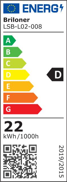 Energie-Label Briloner Cadre (3000 lm)