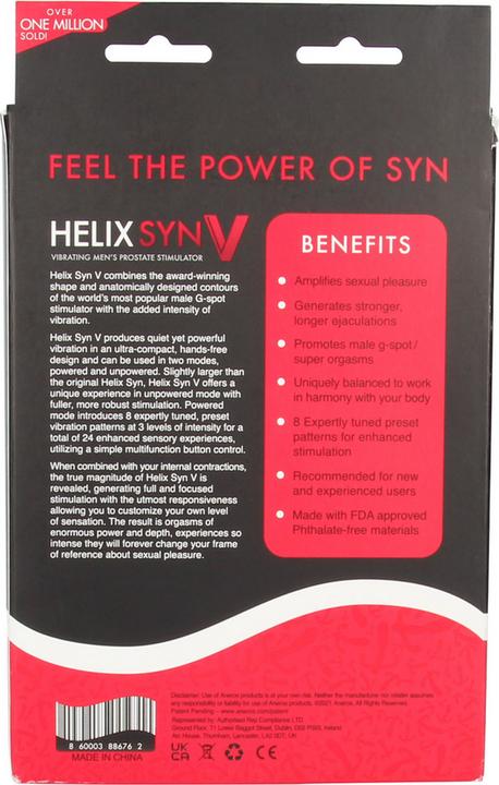Immagine prodotto Aneros Helyx Syn V