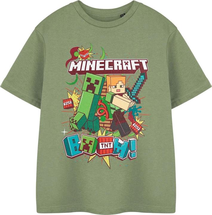 Minecraft Boom TShirt Jungen