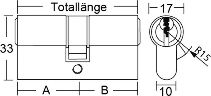 Image du produit Winkhaus Cylindre double profilé Xpert 01 (Cylindre profilé)