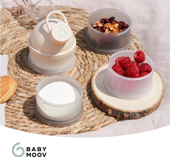 Actual product image Babymoov Babydose milk powder dispenser pot