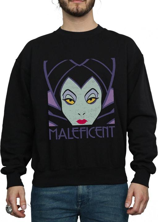 Image du produit Disney - Sweat MALEFICENT CROPPED HEAD - Homme (S)