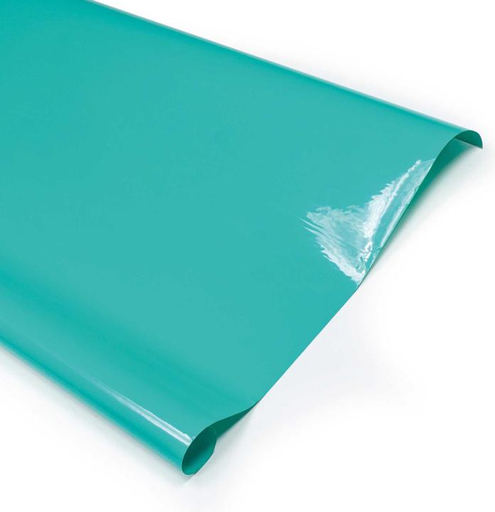 Actual product image Planet-Hobby Bügelfolie Dunkel Türkis 10 Meter