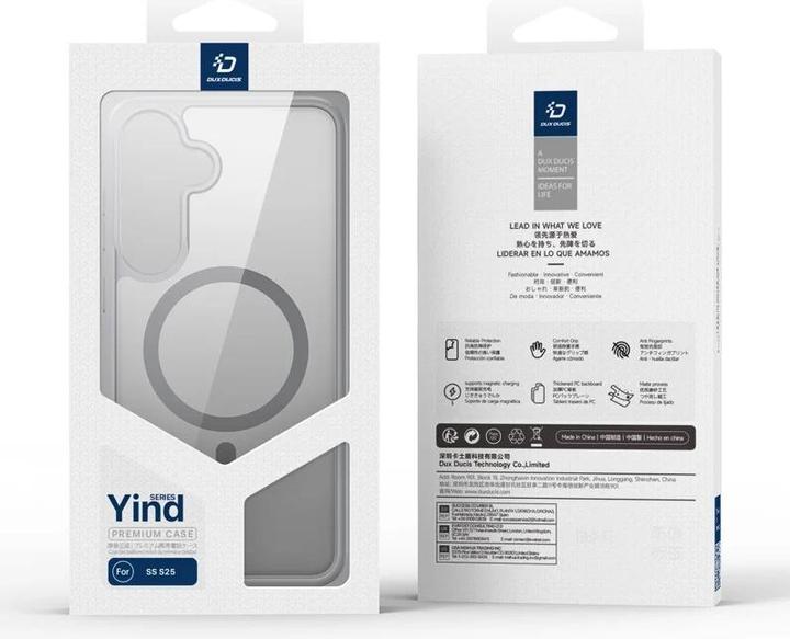 Immagine prodotto Samsung Galaxy S25 Plus - Ducis Yind Series mit Magsafe in grau (Samsung Galaxy S25+)
