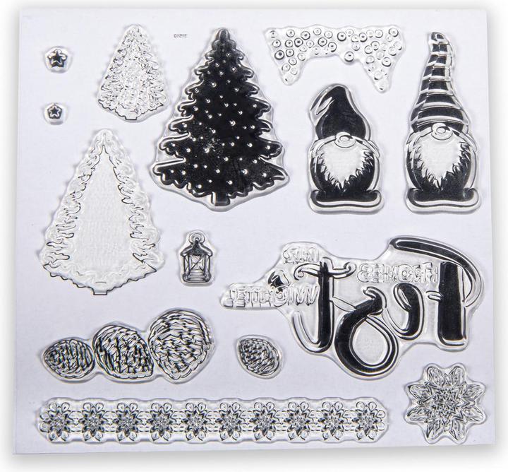 Image du produit Rayher Clear Stamps "Noël des lutins".