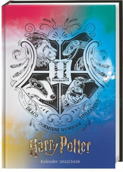 Image du produit Harry Potter Hogwarts Schülerkalender A5 2026 - 17 Monate ab August 2025 (A5, Allemand)