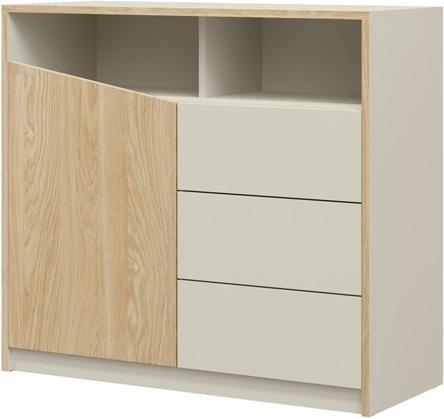 ADRK Furniture Atson chest of drawers (100 x 40 x 91 cm)