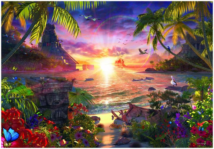 Produktbild Ravensburger Paradiesischer Sonnenuntergang (18000 Teile)