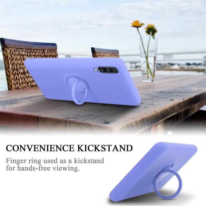Image du produit Cadorabo TPU Liquid Ring Silicone Case Cover (Samsung Galaxy A70S, Samsung Galaxy A70)