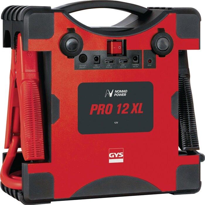 Actual product image GYS NOMAD POWER PRO 12 XL on lithium basis (1000 A, 8000 mAh)