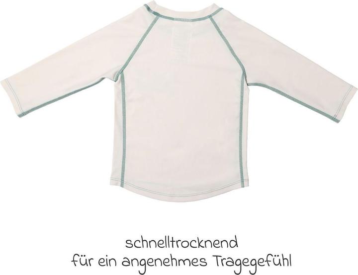 Actual product image La Loona LaLoona Baby-Bademode Bade-Shirt mit UV-Schutz - Krabbe - Offwhite (92)