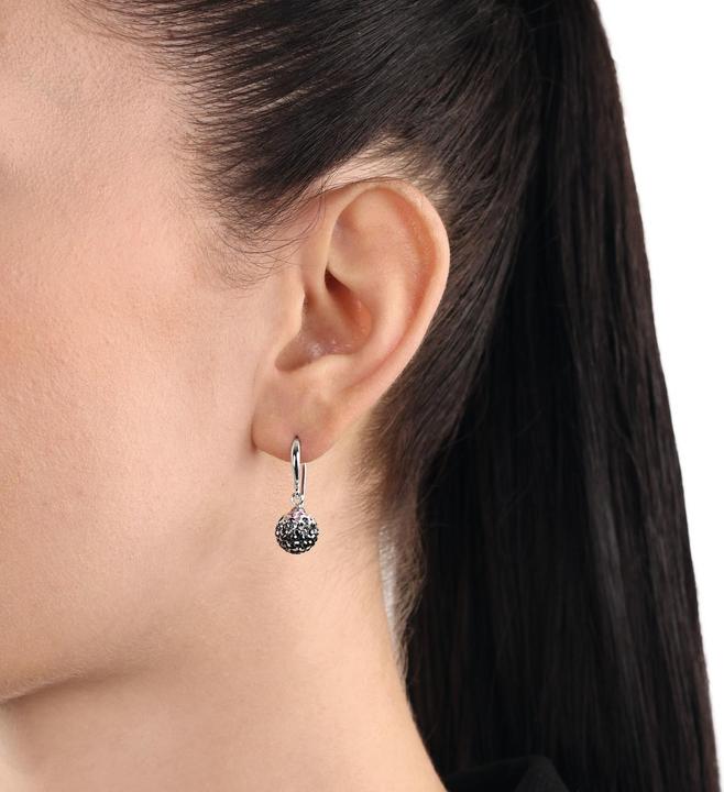 Produktbild Amor Ohrschmuck für Damen, 925 Sterling Silber, Kristallglas (Silber 925)