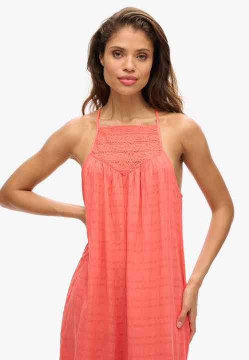 Produktbild Superdry strandkleid rückenfrei lang spitze (M)
