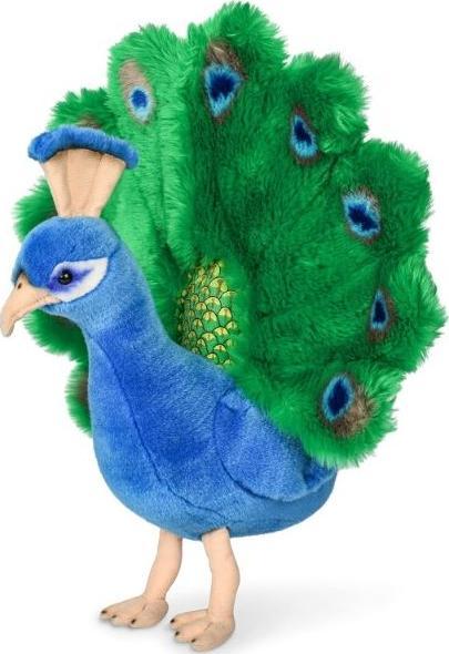 Produktbild Uniring Plüsch Pfau (34 cm)