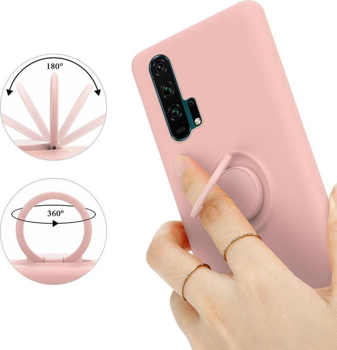 Produktbild Cadorabo TPU Liquid Ring Silicone Case Hülle (Honor 20 Pro)