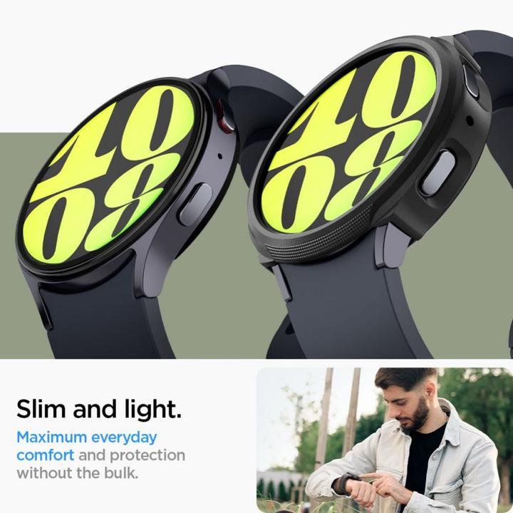 Image du produit Spigen Liquid Air Samsung Galaxy Watch 7 44 mm czarny/matte black ACS07900