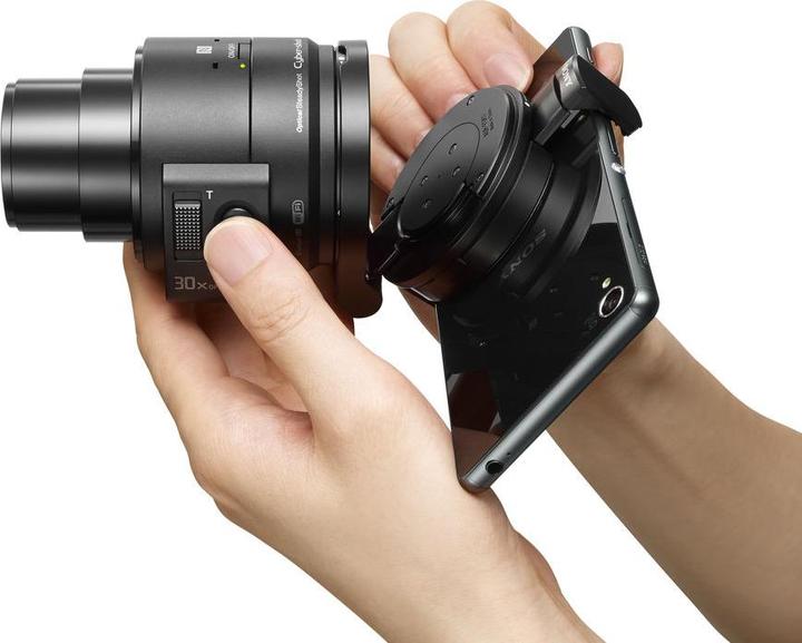 Produktbild Sony ILCE-QX1 SmartShot Kamera Body (20.10 Mpx, APS-C / DX)