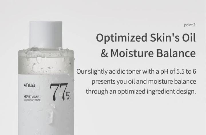 Actual product image Anua Heartleaf 77% Soothing Toner (Tonic water, 250 ml)